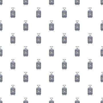 Tram streetcar repeating pattern for public transport concept Stock Illustration