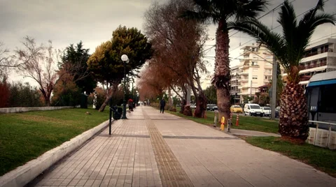 Tram traffic Stock Footage 33844785