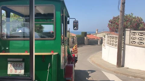 TRAM TRAIN SPAIN 2 Video stock 135030912