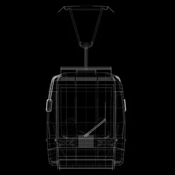 Tram, tram, streetcar Stock Illustration