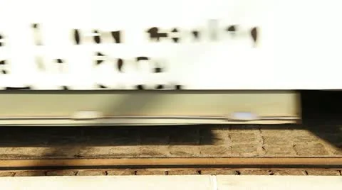 Tram wheel Stock Footage 12180580