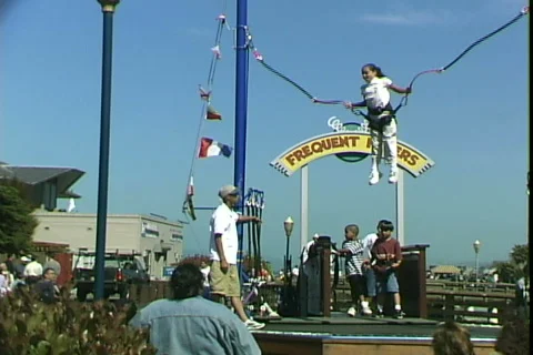 Trampoline Jumper 库存影片 820813