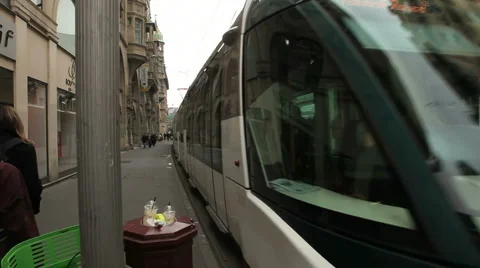 Tramway Stock Footage 1805718