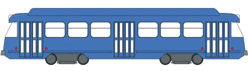 Tramway Stock Illustration