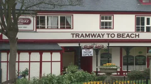 Tramway Station Stock Footage 11151298