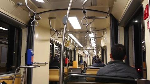 Tramway transportation Video stock 72470367