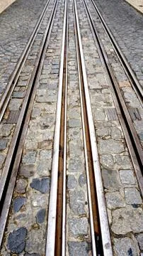 Tramway vertical Stock Photos