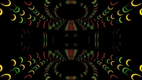 Trance Leds 4K 02 Stock Footage 83559956