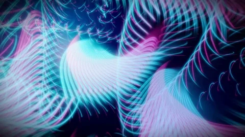 Trance Pattern Looping Animation Stock Footage 73608610