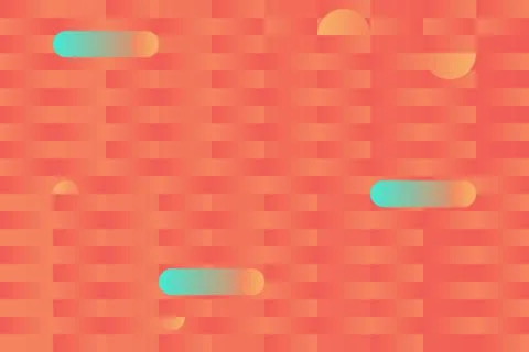 Trandy color pattern background Stock Illustration