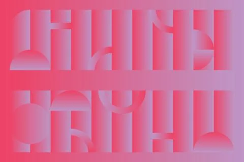 Trandy color pattern background Stock Illustration