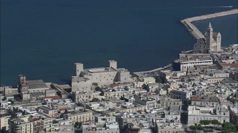 Trani aerial Stock Footage 65385382