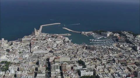 Trani aerial Stock Footage 65385383