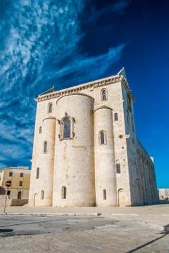 Trani cathedral Foto stock