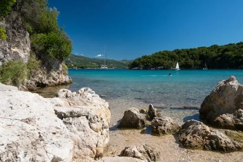 Tranquil bay Stock Photos