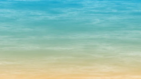 Tranquil Beach Animation and Ocean Background Video stock 139957307