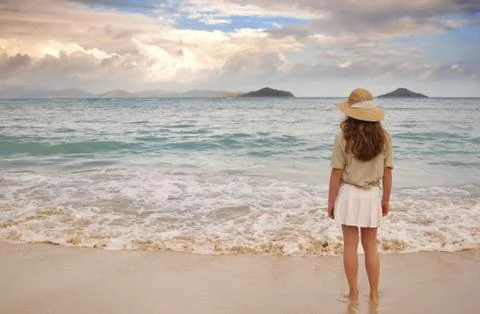 Tranquil beach 写真素材