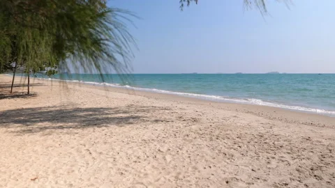 Tranquil beach of Southeast Asia. Stock Footage 160237582