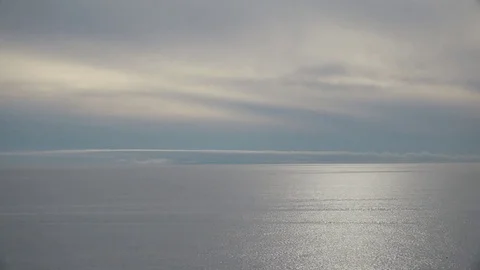 Tranquil blue sea Stock Footage 77011189