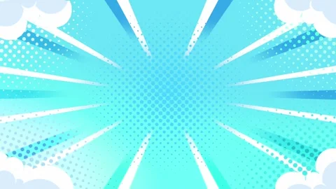 Tranquil comic background Stock Footage 324698762