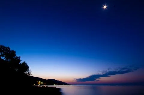 Tranquil dawn Stock Photos