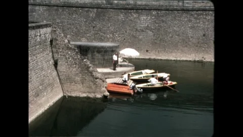 Tranquil Harbor Scene Stock Footage 274220627