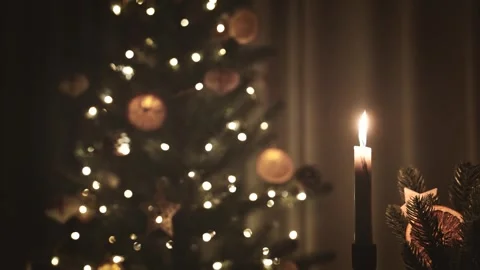 Tranquil Holiday Before Christmas Video stock 259780218