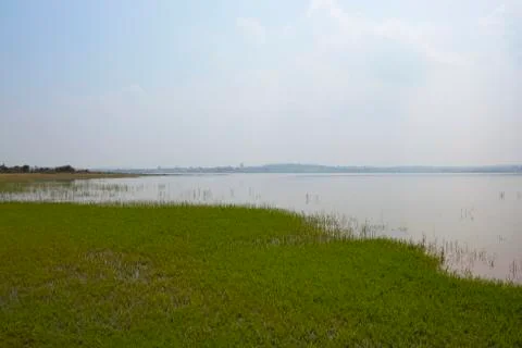 Tranquil lake Stock Photos