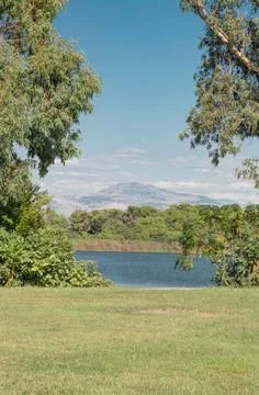 Tranquil Lake View Stock Photos