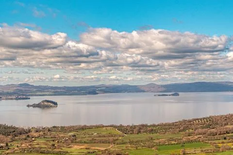 Tranquil Lake View Stock Photos