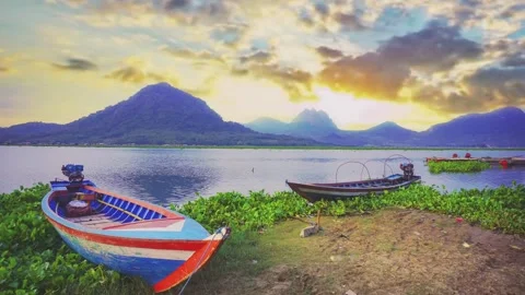 Tranquil nature scenery for wallpaper background. Stock Footage 277368063