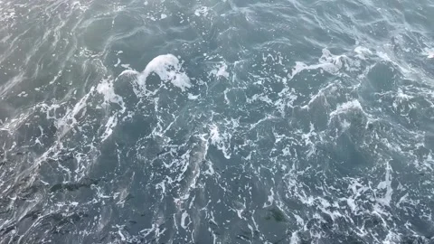 Tranquil Ocean Waves Connection Stock Footage 290080907