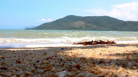 Tranquil Orchid Island Beach. Stock Footage 312072092