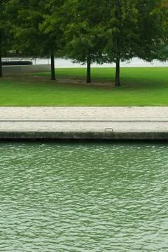Tranquil park scene Stock Photos
