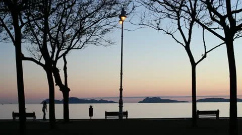 Tranquil people on vacation Stock Footage 12726108