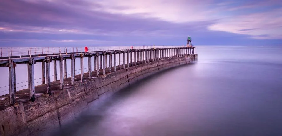 Tranquil Pier Stock Photos