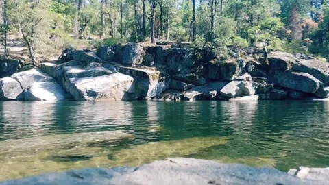 Tranquil River Stock Footage 140365684