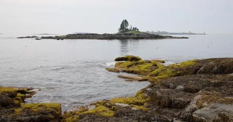 Tranquil scene Boothbay Stock Footage 250839493