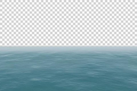 Tranquil scene of sea Stock Illustration