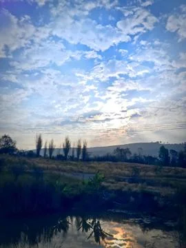 Tranquil Scenery View Foto stock