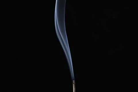 Tranquil smoke wave Stock Photos