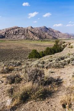 Tranquil Split Rock Plateau in Oregon Landscape Stock Photos