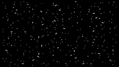 Tranquil Starry Night Sky Simulating Cosmic Space Serenity with Endless Wonde Stock Footage 341375546