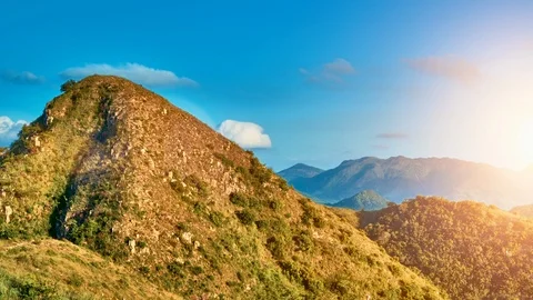 Tranquil sunny scene. Vídeos de archivo 96984949