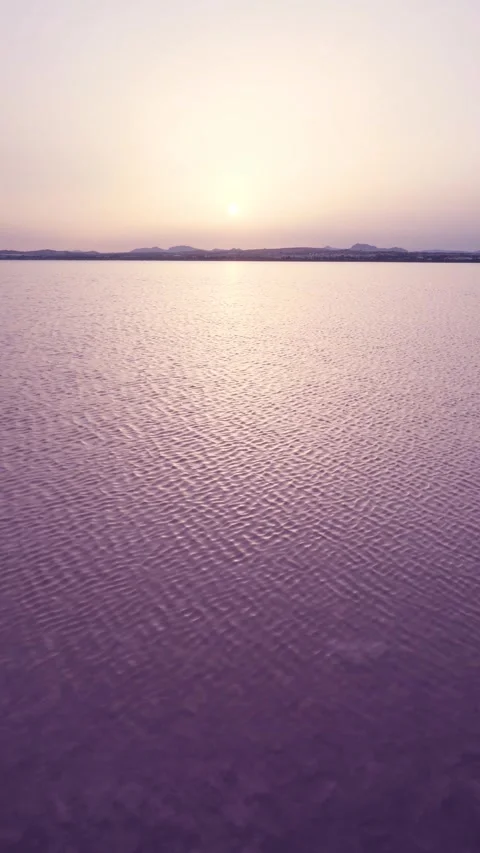 Tranquil Sunset Over Water Stock Footage 283016177