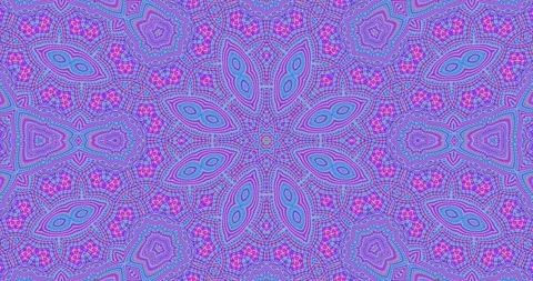Tranquil Tapestry: Flowing Patterns for Inner Peace  Stock Footage 265020260