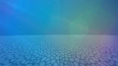 Tranquil underwater scene 3D render Stock Illustration