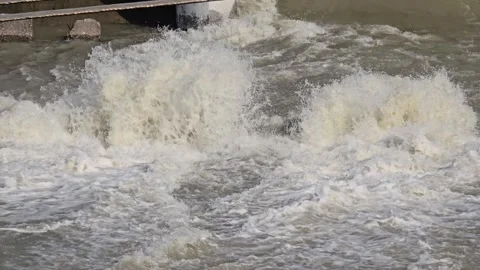 Tranquil View of the Ganga Riverbank Stock Footage 313571908