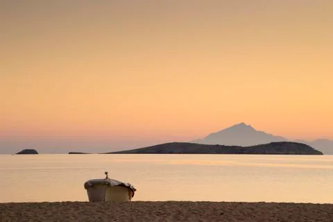 Tranquility at dusk Stock Photos