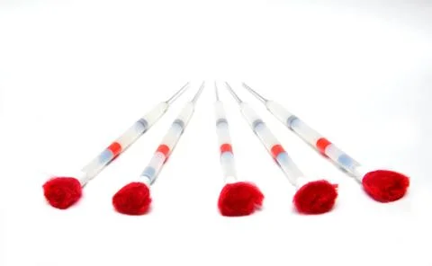 Tranquilizer dart Foto stock